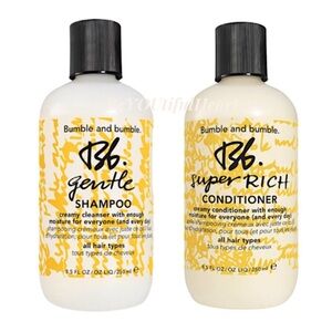 Bumble and bumble Gentle Shampoo and Super Rich Conditioner Set,  2 x 8.5 fl oz